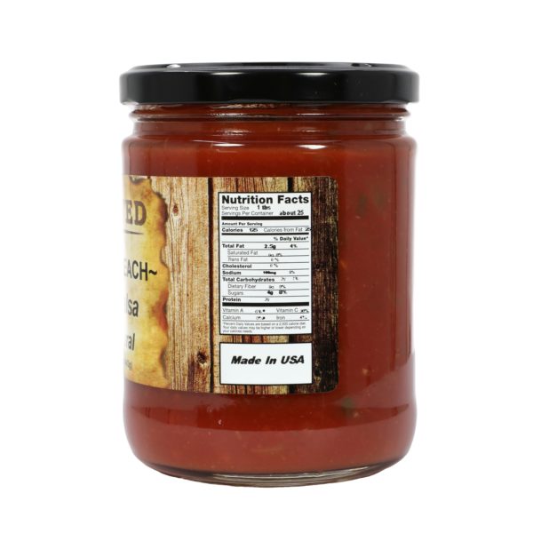 Mild Sweet Peach Salsa 16oz/44g