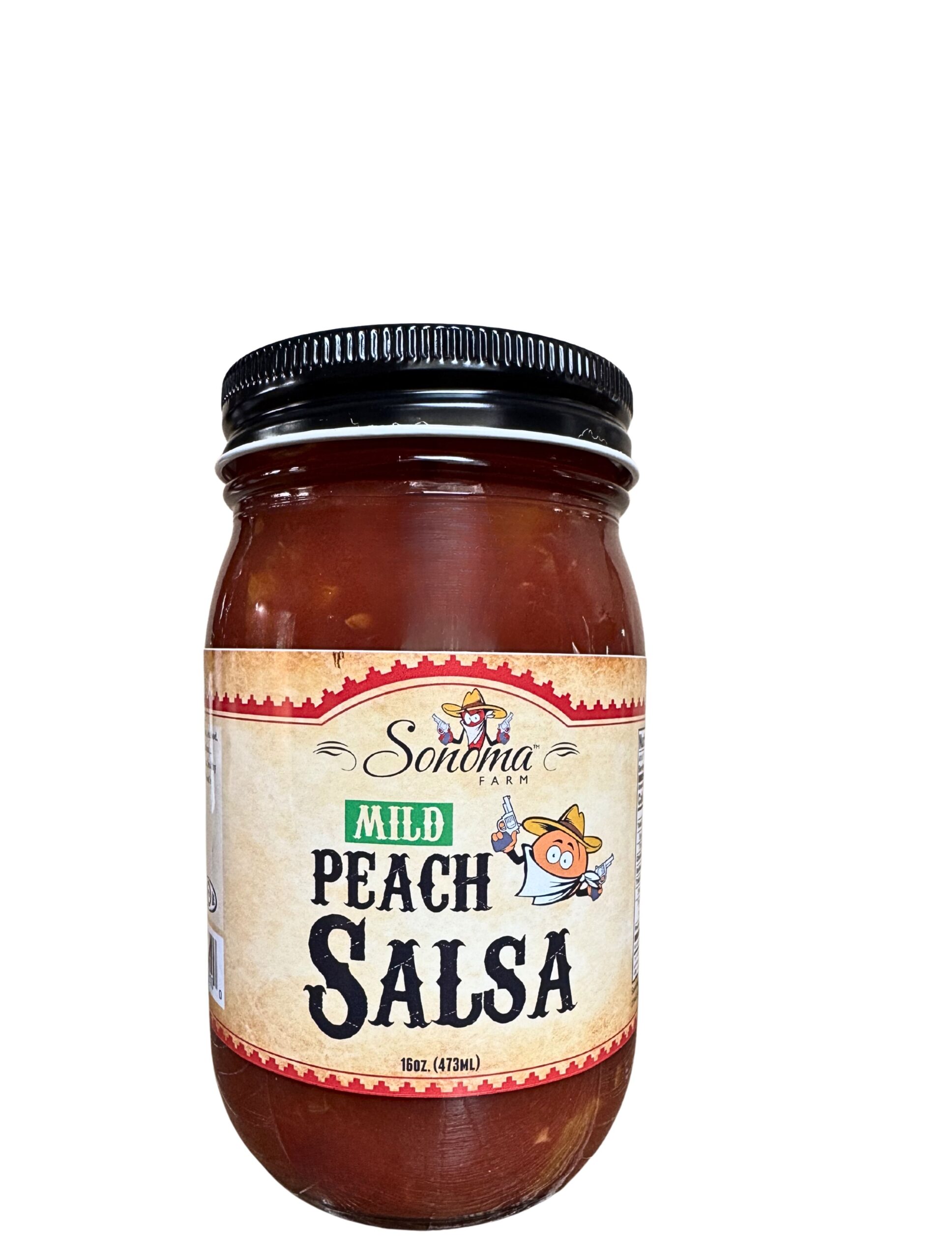 Salsa | <b>Peach - Mild</b> | 16oz / 454 grams