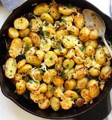 Rosemary Cheesy Potatoes Recipe