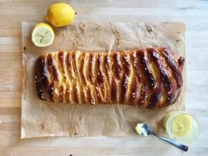Braided Lemon Olive Oil Bread Recipe