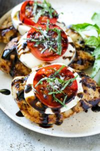 Grilled Balsamic Chicken and Tomato Mozzarella Recipe