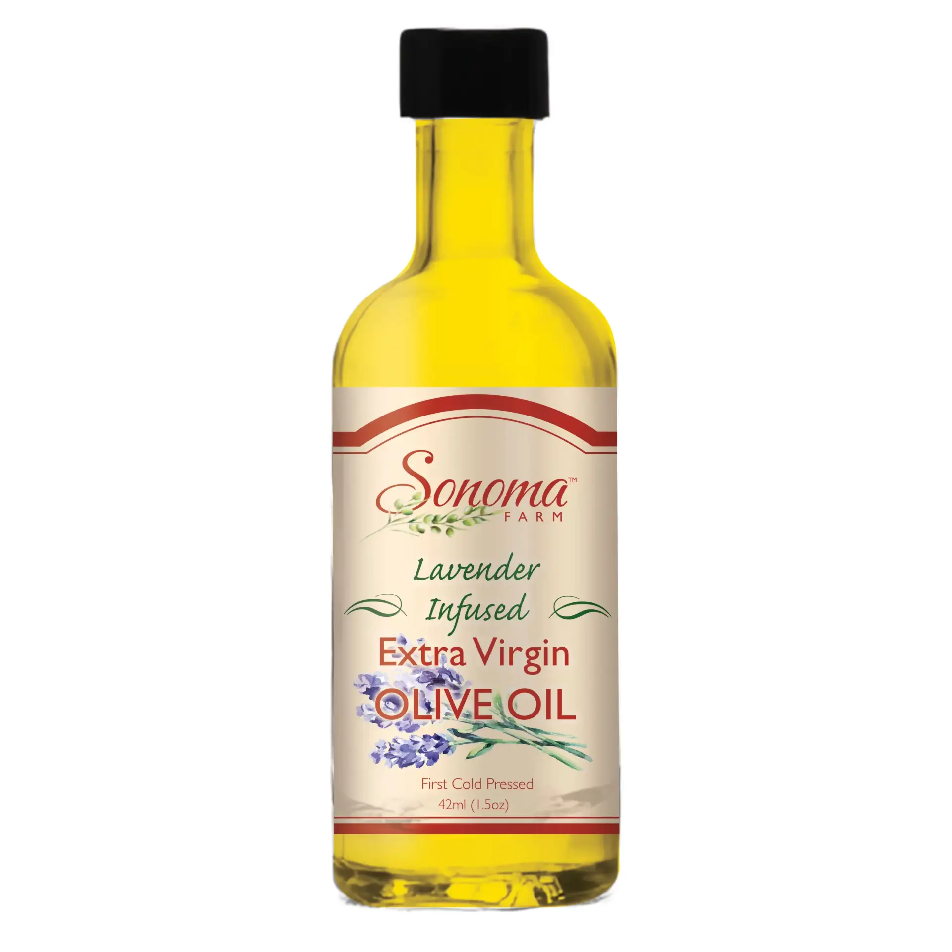 Virgin Olive Oil - Lavender Flavor Infused - Sample - 1.5oz