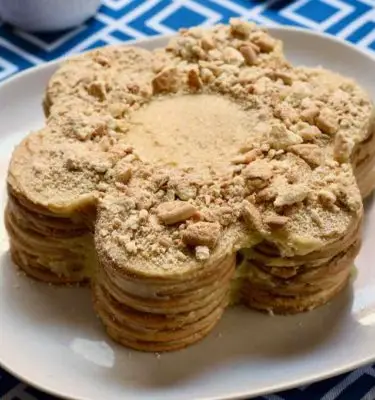 Coffee Balsamic Biscuit Cake Bolo De Bolacha Recipe