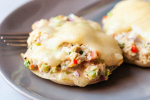 Giardiniera English Muffin Tuna Melt Recipe