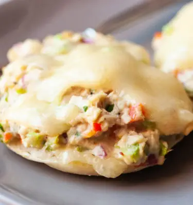Giardiniera English Muffin Tuna Melt Recipe