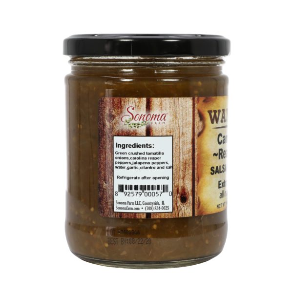 XXX Verde Carolina Reaper Salsa 16oz/454g