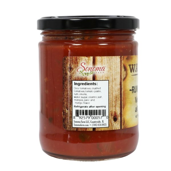 Mild  Rum Mango Salsa 16oz/443ml