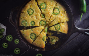 Sweet Hot Jalapeño Cheddar Cornbread Recipe