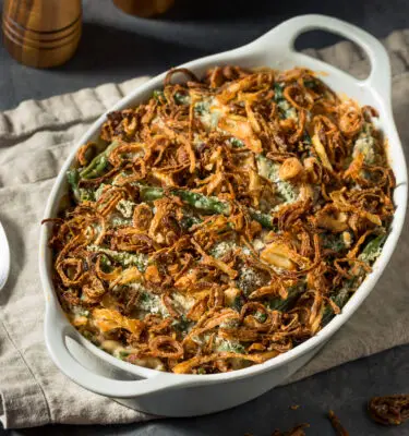 Garlic Oil Italian Green Bean Casserole Recipe