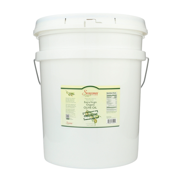 Organic Extra Virgin Olive Oil - 5 Gallon
