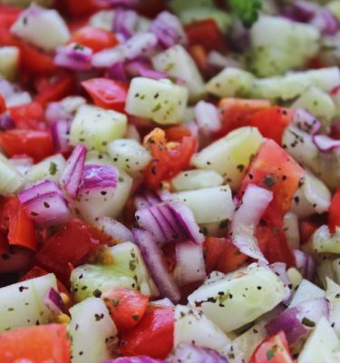 Shirazi Salad Extra Virgin Olive Oil Recipe