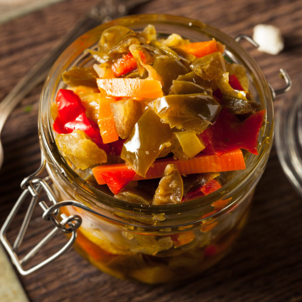 Giardiniera | Chicago Style | <b>Hot</b> | Food Service |  5 Gallon/640oz