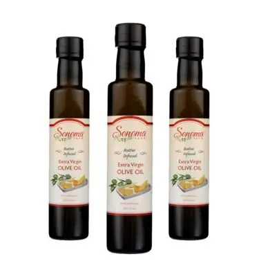 Infused Extra Virgin Olive Oil - Butter - 250ml