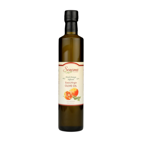 Flavor Infused Extra Virgin Olive Oil - Blood Orange - 500ml - Front