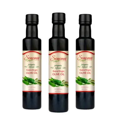 3 pack of Jalapeno infused olive oil - 500ml
