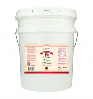 5 Gallon Pale of Fig Infused Balsamic Vinegar - Bulk / Wholesale