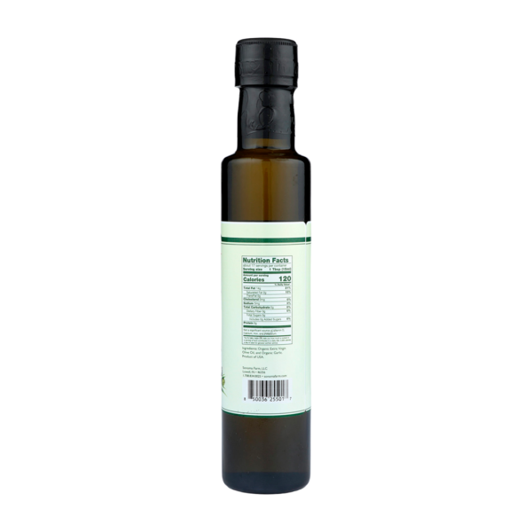 Infused Extra Virgin Olive Oil | <b>Organic Garlic</b> | 250ml / 8.5oz