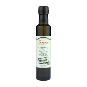 Infused Extra Virgin Olive Oil | <b>Organic Garlic</b> | 250ml / 8.5oz