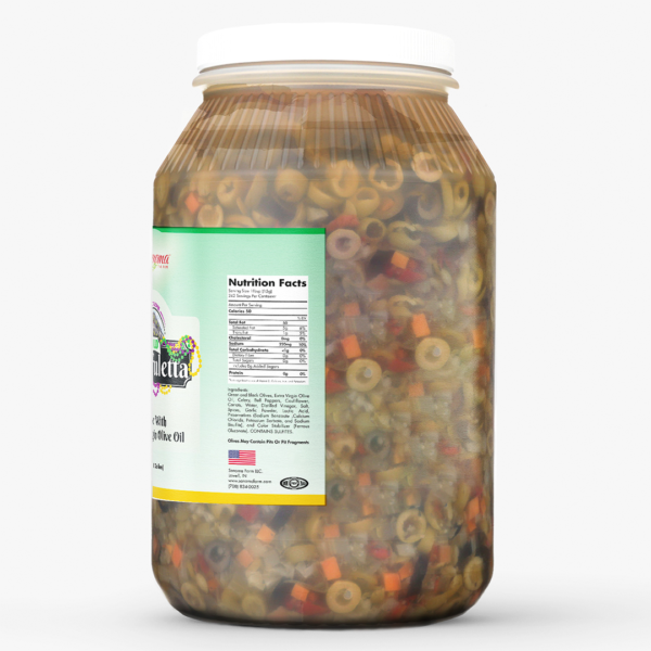 Muffuletta | <b>Mild</b> | Made With Extra Virgin Olive Oil | 1 Gallon/128oz | Food Service