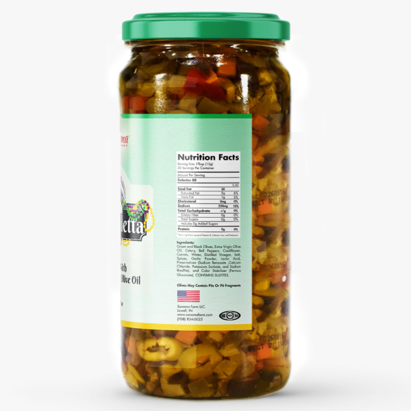 Muffuletta | <b>Hot</b> | Made With Extra Virgin Olive Oil | Multiple Sizes