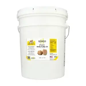 Giorgio Truffle Oil - White - Organic - 5 Gallon - Front
