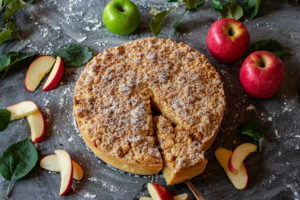 Fresh Apple Olive Oil Cake Recipe