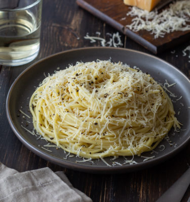 One-Pot Cacio e Pepe with Lemon Olive Oil Recipe