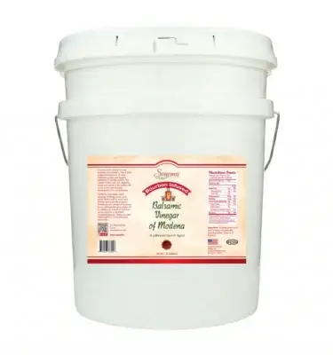 Sonoma Farm Bourbon Infused Balsamic Vinegar 5 gallon bulk food service pail