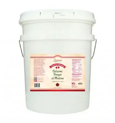 Sonoma Farm Cherry Infused Balsamic Vinegar 5 gallon bulk food service pail