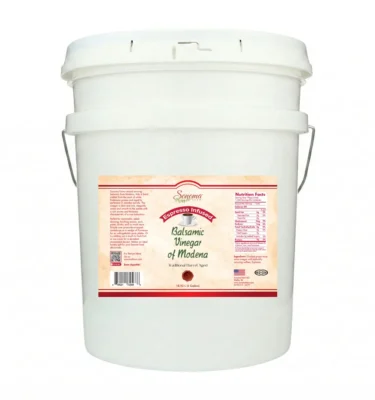 5 Gallon Pale of Espresso Infused Balsamic Vinegar - Bulk / Wholesale