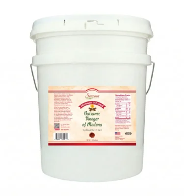 5 Gallon Pale of Hickory Infused Balsamic Vinegar - Bulk / Wholesale