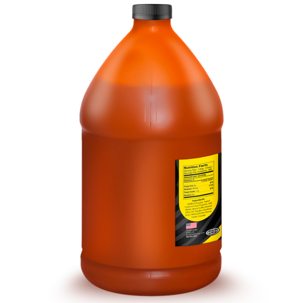 Black Truffle Hot Sauce | <b>Aged Cayenne Peppers</b> | 1 Gallon / 3.78 Liter