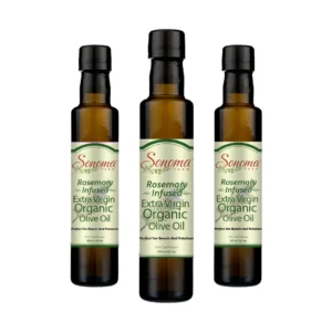 Organic Rosemary Extra Virgin Olive Oil - 500 mL - 3 Pack