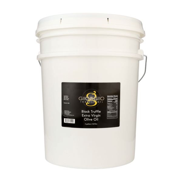 Truffle Infused Olive Oil | <b>Black Truffle</b> | 5 Gallon / 19 Liters