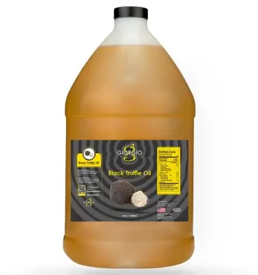 Giorgio Truffle Oil - Black - Regular - 1 Gallon - Front