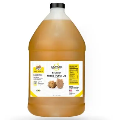 Giorgio Truffle Oil - White - Regular - 1/2 Gallon - Front