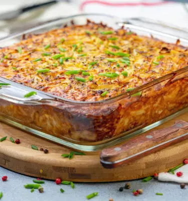 Giardiniera Tater Tot Breakfast Casserole Recipe