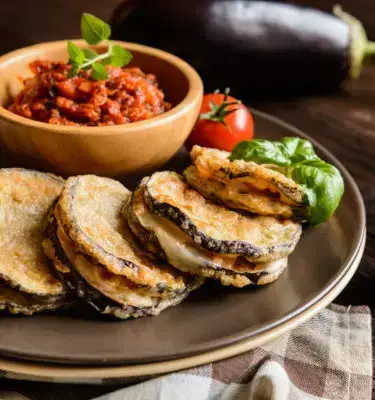 Garlic Oil Fried Eggplant Recipe