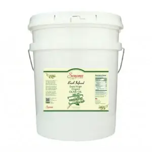 5 gallon of organic basil extra virgin olive oil