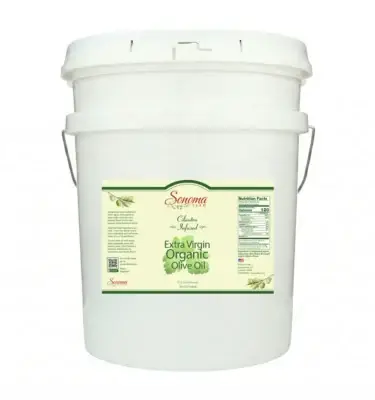 Organic Cilantro infused extra virgin olive oil - 5 gallon pail