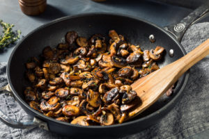 Sautéed Truffle Oil Cremini Mushrooms Recipe