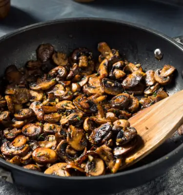 Sautéed Truffle Oil Cremini Mushrooms Recipe