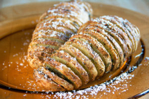 Black Truffle Oil Hasselback Potatoes Recipe