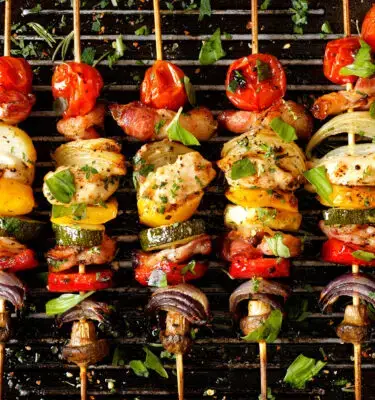 Mediterranean Chicken Kabobs Recipe