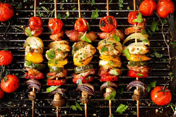 Mediterranean Chicken Kabobs Recipe
