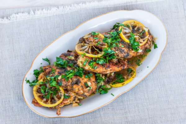 Lemon Garlic Olive Chicken Recipe
