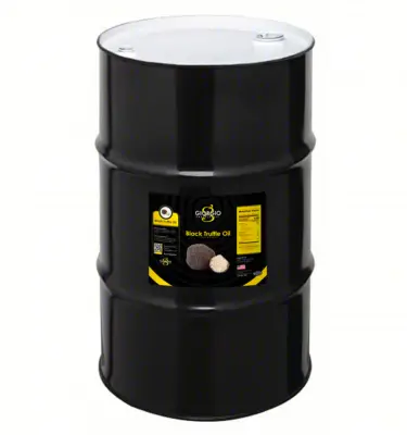 Truffle Infused Olive Oil | <b>Black Truffle</b> | 55 Gallon / 208L