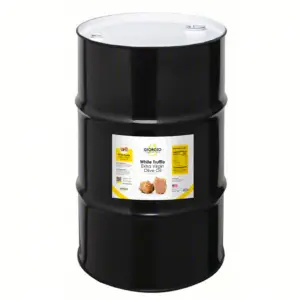 Truffle Infused Olive Oil | <b>White Truffle</b> | 55 Gallon / 208L