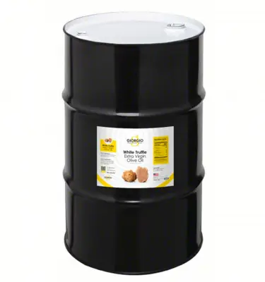 Truffle Infused Olive Oil | <b>White Truffle</b> | 55 Gallon / 208L