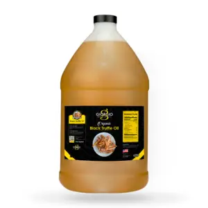 Truffle Infused Olive Oil | Black Truffle | <b>Organic</b> | 1/2 Gallon / 1.9 Liter